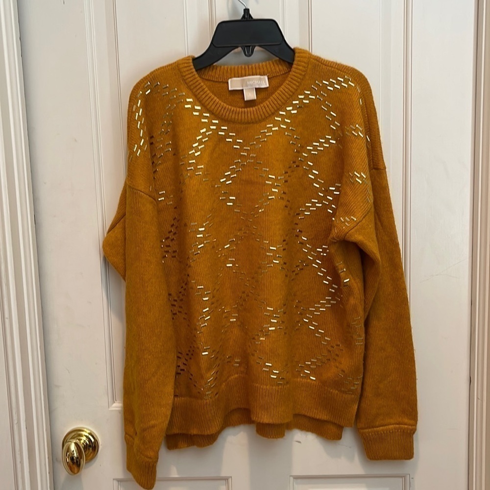 Michael Kors 🔥Last Chance 🔥lion color sweater